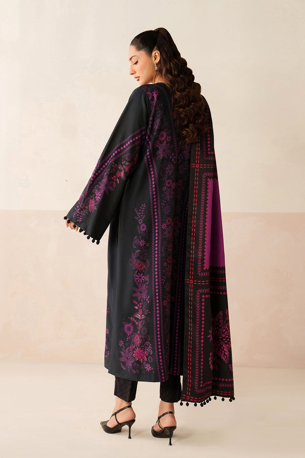Elegant Printed Viscose Dress Set
