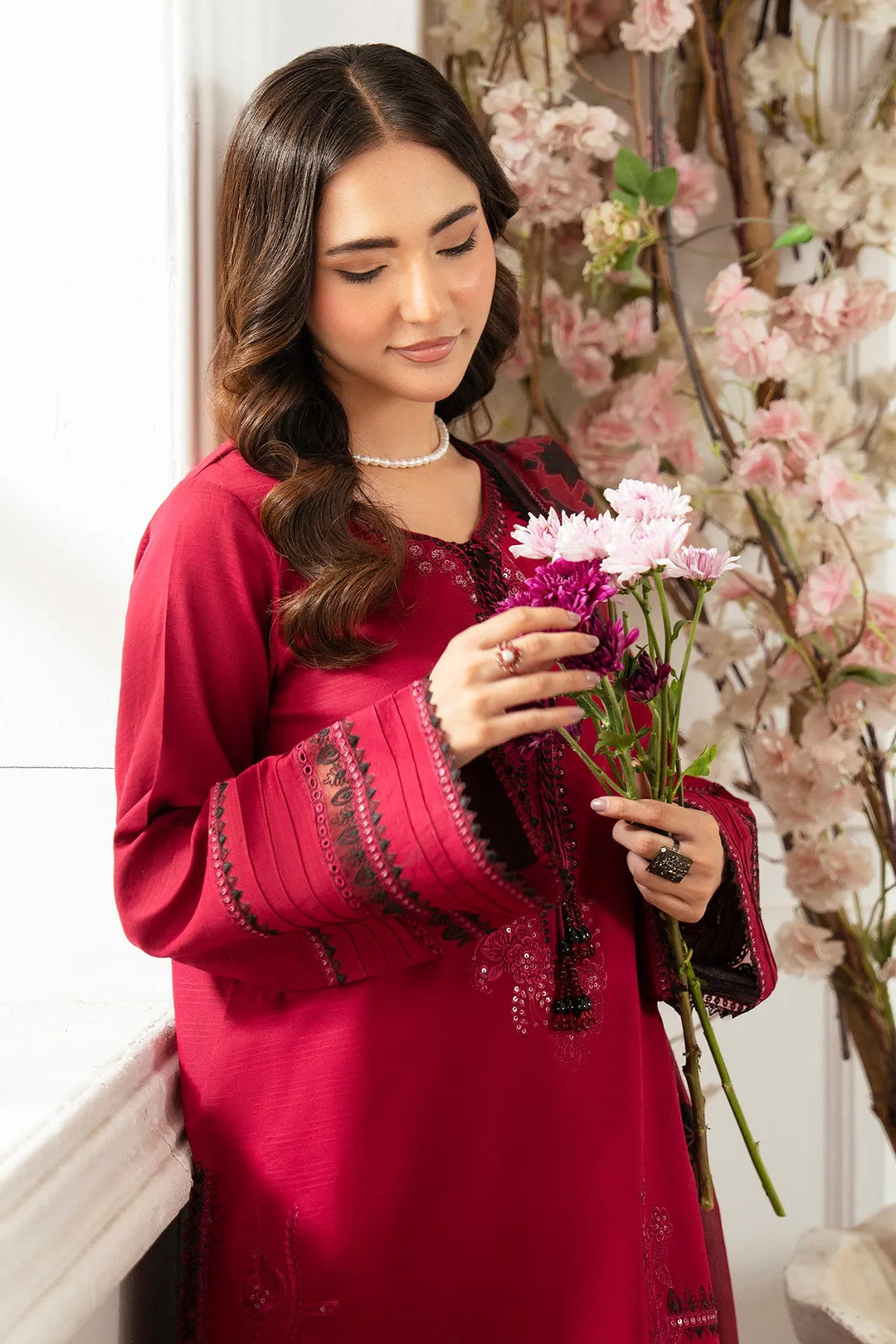 Lawn Embroidered Gown