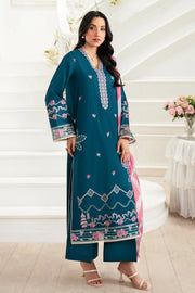 Lawn Embroidered Lehenga