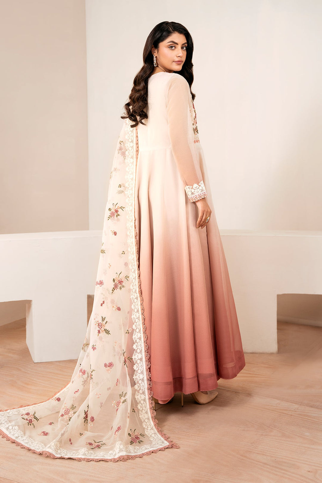 Elegant Embroidered Frock