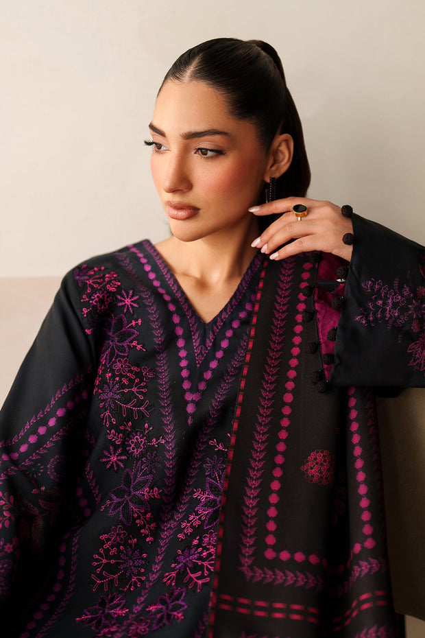 Elegant Printed Viscose Dress Set