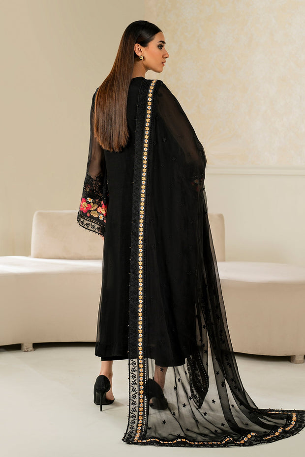 Chiffon Dress with Dupatta
