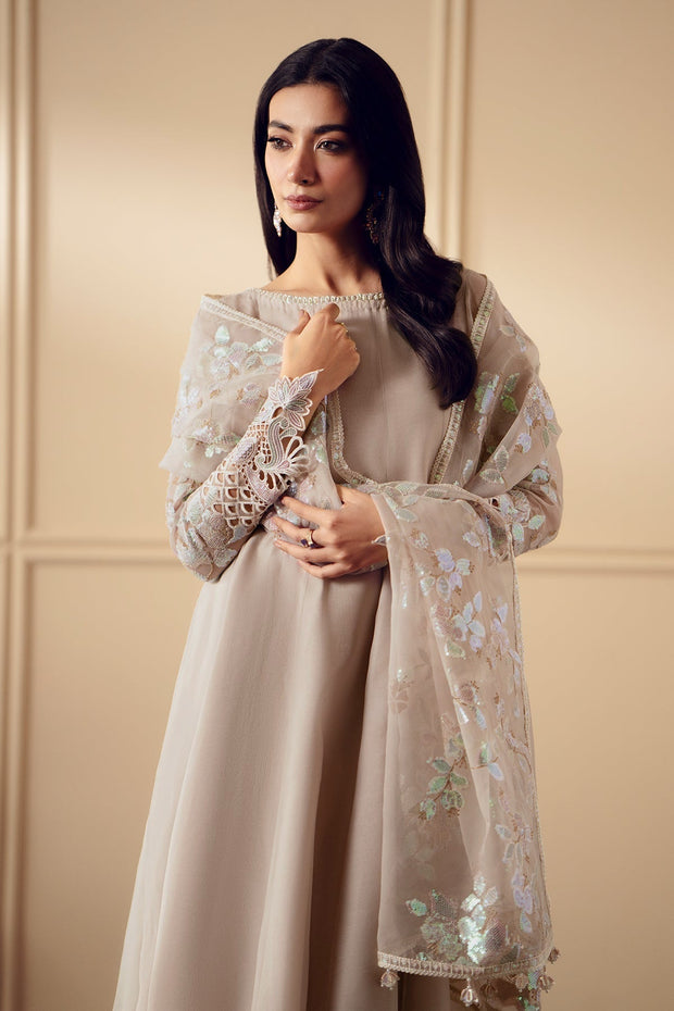 Elegant Chiffon Shirt and Trouser Set