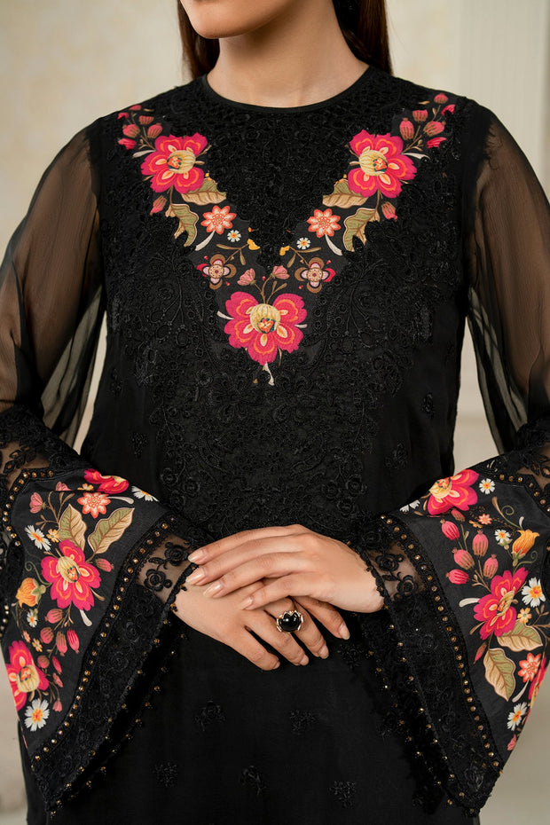 Chiffon Shirt and Trouser Ensemble