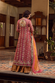 Elegant Mehndi Galore Pakistani Party Dress for Celebrations