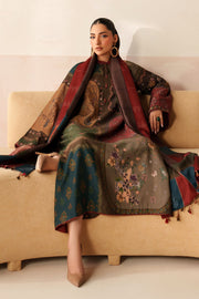 Modern Printed Silk Ensemble