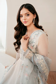 Elegant Embroidered Chiffon Party Dress