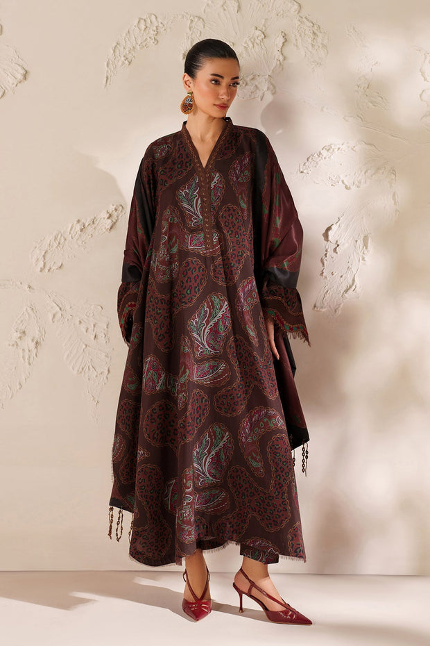 Embroidered Organza Dress Set