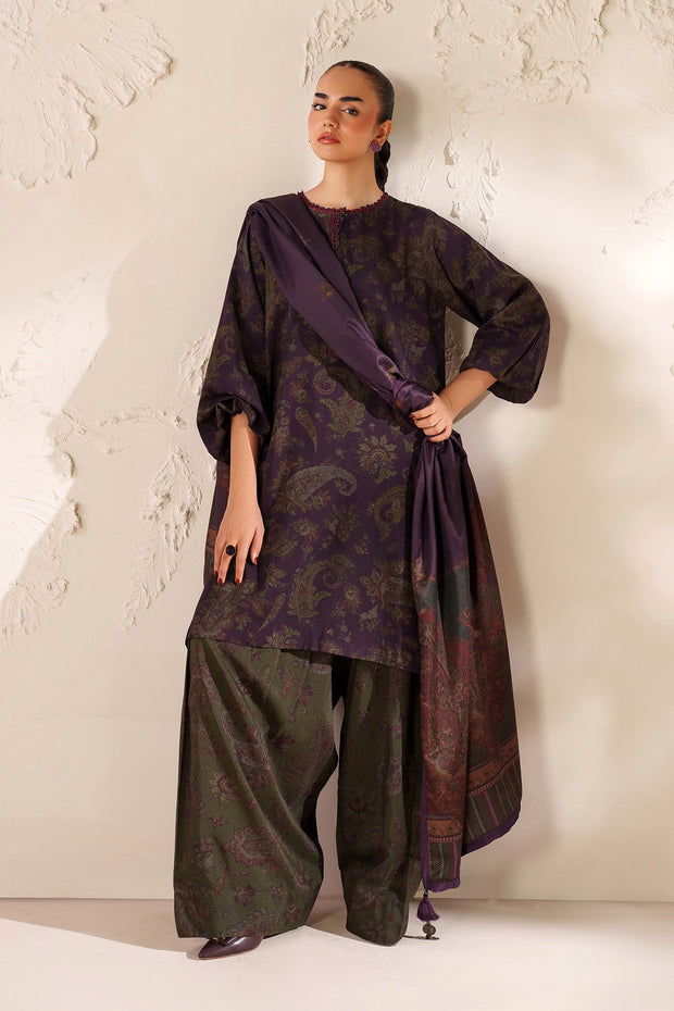 Elegant Viscose Silk Shirt and Trouser Set