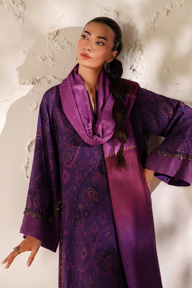 Viscose Silk Dress with Organza Details