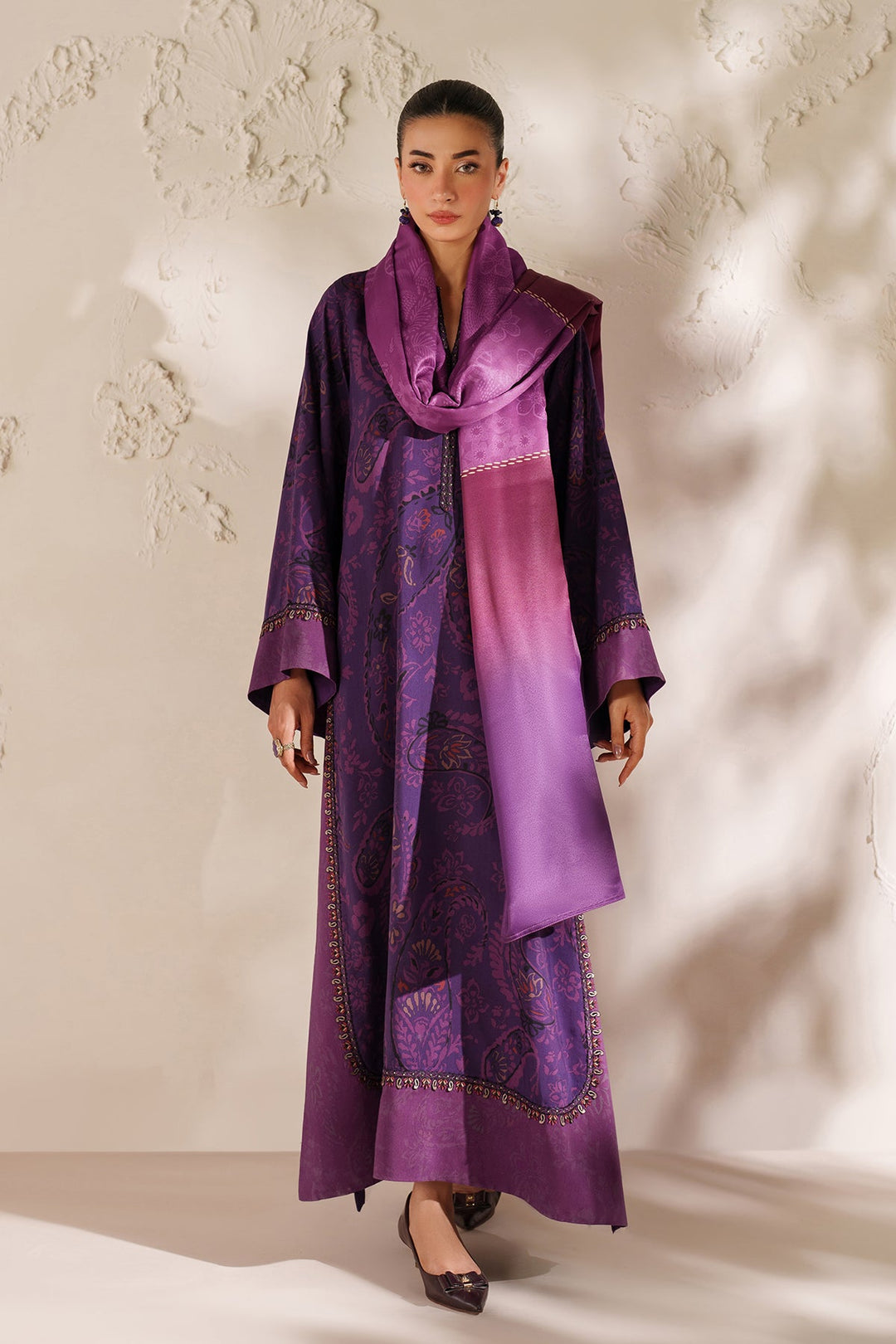 Refined Embroidered Viscose Outfit