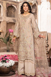 Embellished Embroidered Gown