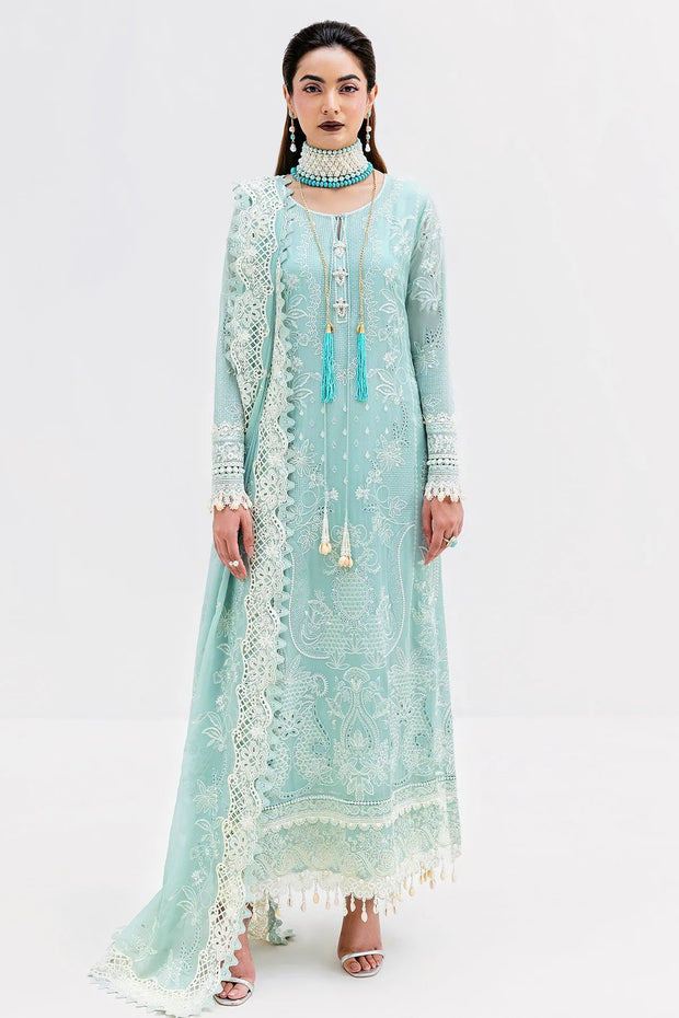 Front Embroidered Shirt And Trouser Set