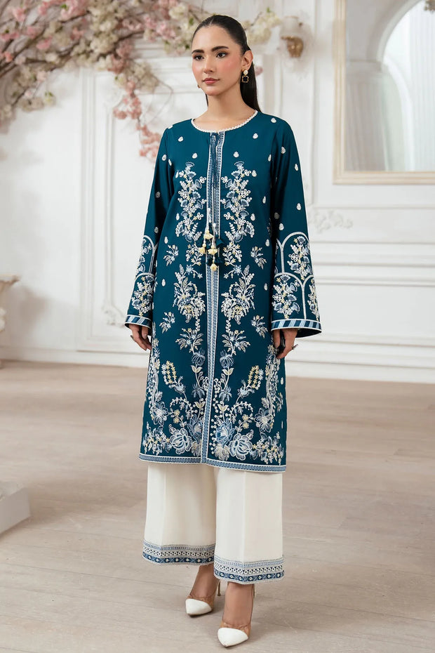 Cotton Embroidered Gown