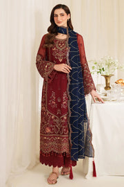 Chiffon Embroidered Lehenga