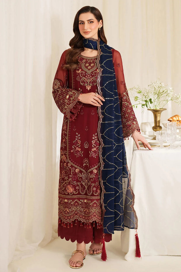 Chiffon Embroidered Lehenga
