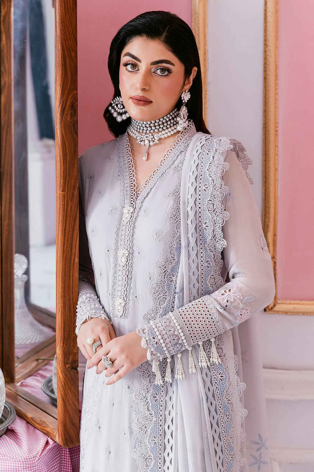 Georgette Embroidered Lehenga