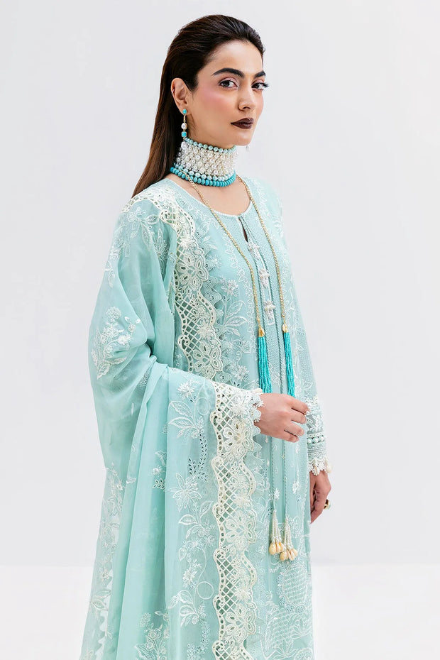 Front Embroidered Shirt And Trouser Set