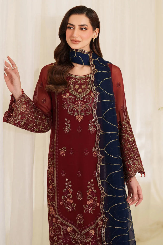Chiffon Embroidered Lehenga