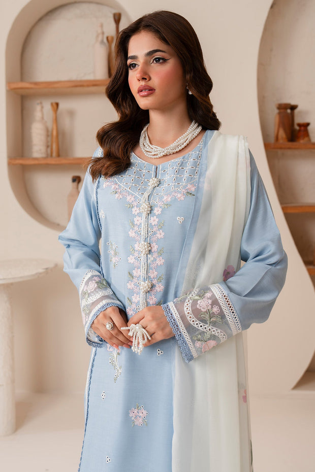 Imrozia Elegant Pakistani Dresses with Embroidered Viscose Shirt