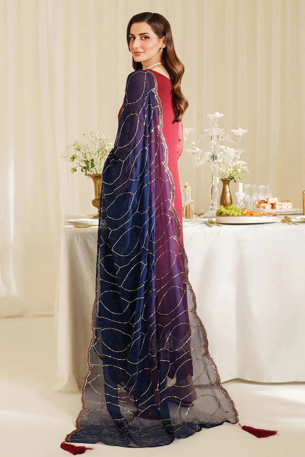 Chiffon Embroidered Lehenga