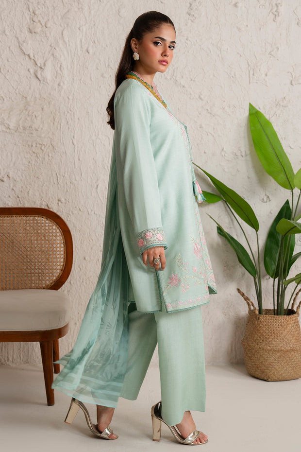 Imrozia Elegant Viscose Pakistani Dresses with Embroidered