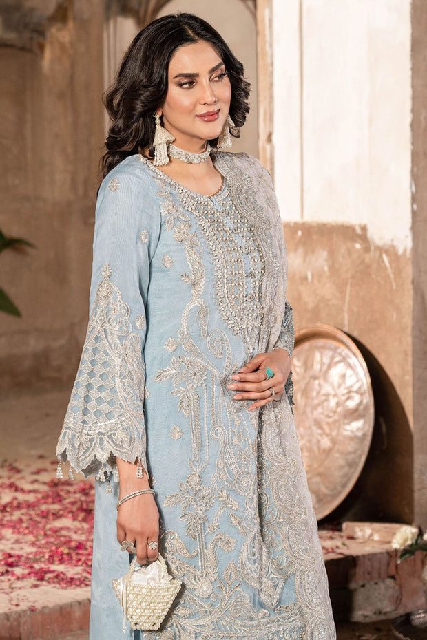 Imrozia Elegant Pakistani Dresses with Embroidered Raw Silk