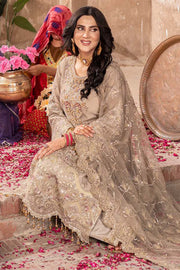 Embellished Embroidered Gown