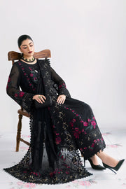 Embroidered Georgette Ensemble With Dupatta