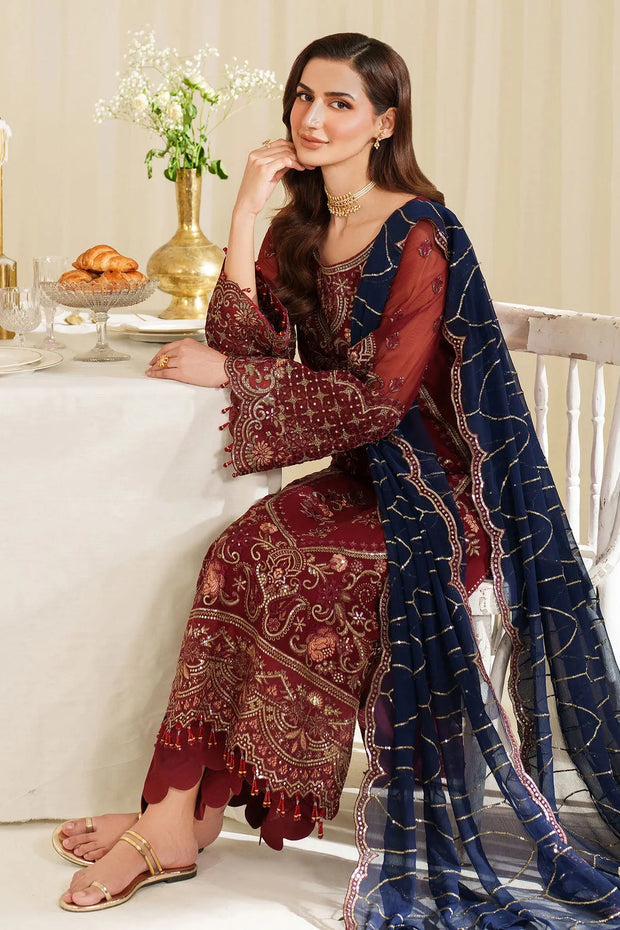 Chiffon Embroidered Lehenga