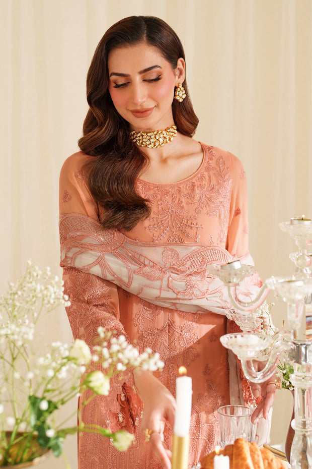 Imrozia Elegant Pakistani Dresses with Raw Silk Trousers