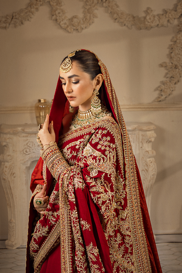 Lehenga saree for bride store