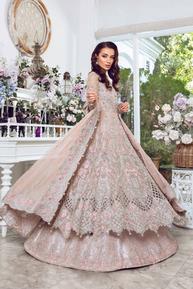 Pakistani Wedding Dress in Bridal Lehenga Gown Style – Nameera by Farooq