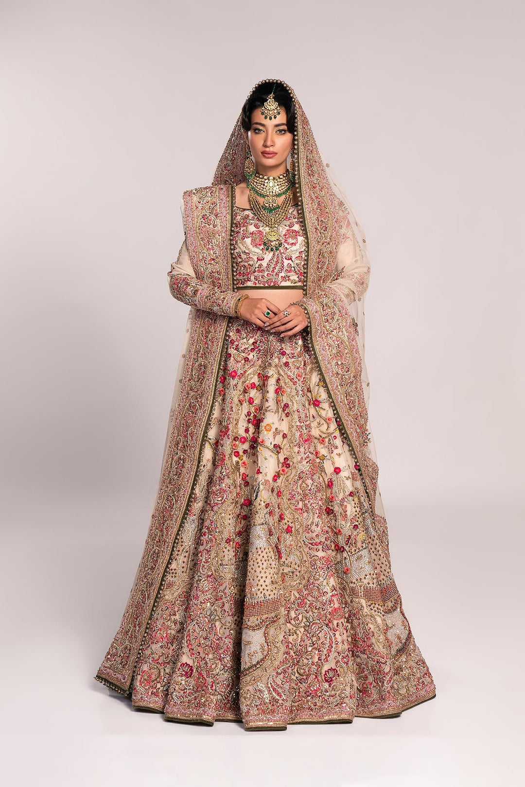 Bridal Lehenga Choli Pakistani Wedding Dress