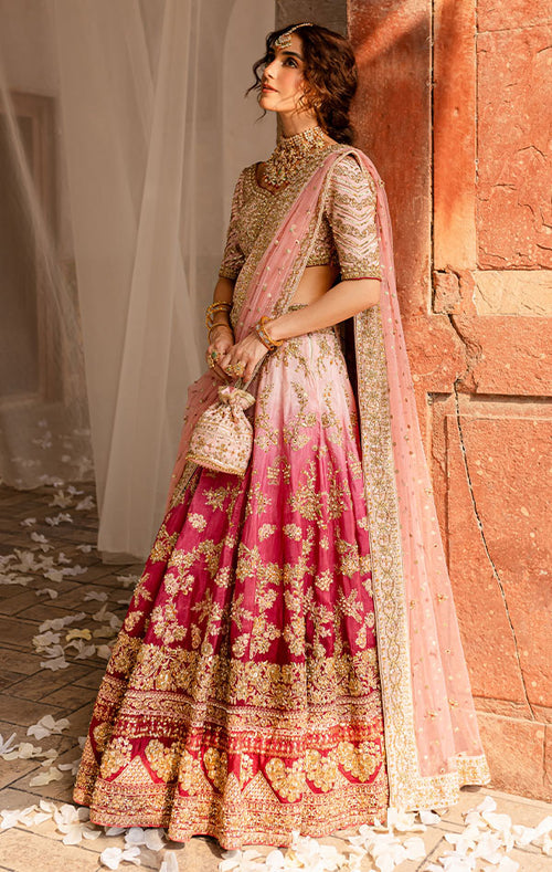 Bridal Lehenga Choli and Dupatta Dress for Wedding Online