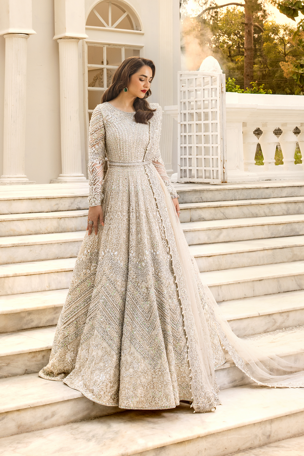 Bridal Maxi Style Pakistani Wedding Dress