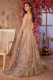 Bridal Wear Lavender Lehenga Gown Pakistani Bridal Dresses 2023