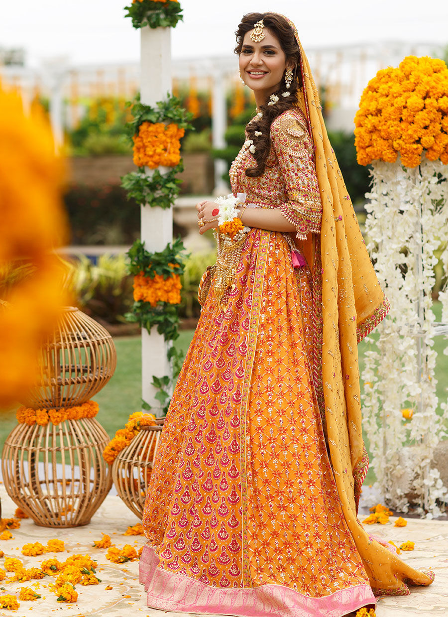 Bridal Dress Embellished  Lehenga Choli