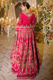 Bridal Dress Pink Lehenga With Choli Dupatta