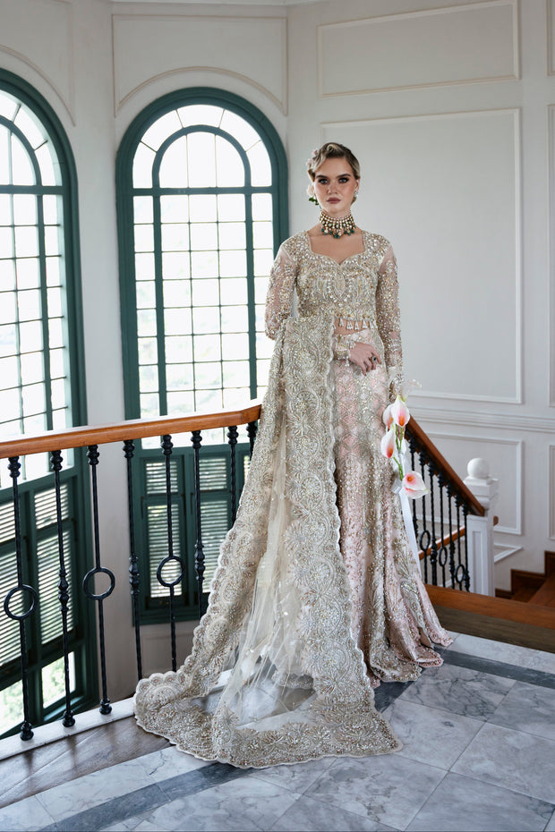 Bridal Lehenga Choli Dress with Jacket