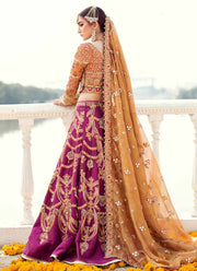 Bridal Lehenga Choli in Traditional Colors
