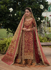 Bridal Red Lehenga Dress for Wear