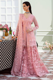 Buy Baby Pink Heavily Embellished Kameez Gharara Pakistani Wedding Dress 2023