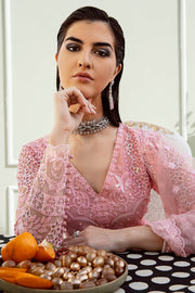 Buy Baby Pink Heavily Embellished Kameez Gharara Pakistani Wedding Dress
