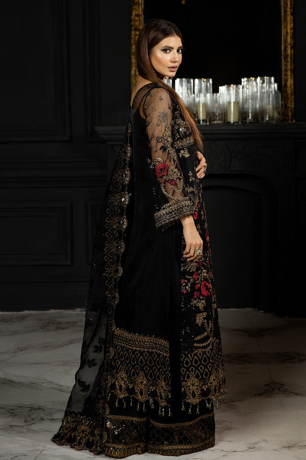 Buy Classic Black Embroidered Pakistani Salwar Kameez Dupatta Salwar Suit