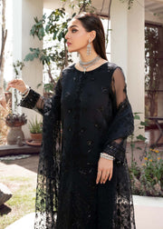 Buy Classic Black Embroidered Pakistani Salwar Kameez Dupatta Suit 2023