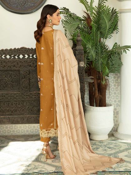 Buy Classic Gold Embroidered Pakistani Salwar Kameez Dupatta Salwar Suit