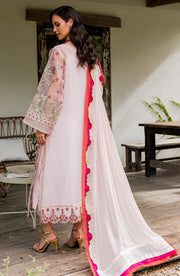 Buy Classic Off White Pakistani Salwar Kameez Dupatta Embroidered Suit