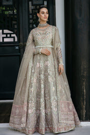 Buy Classic Pink Embroidered Pakistani Wedding Dress in Pishwas Style