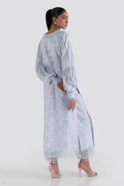 Buy Classic Sky Blue Net Embroidered Luxury Pret Pakistani Salwar Kameez